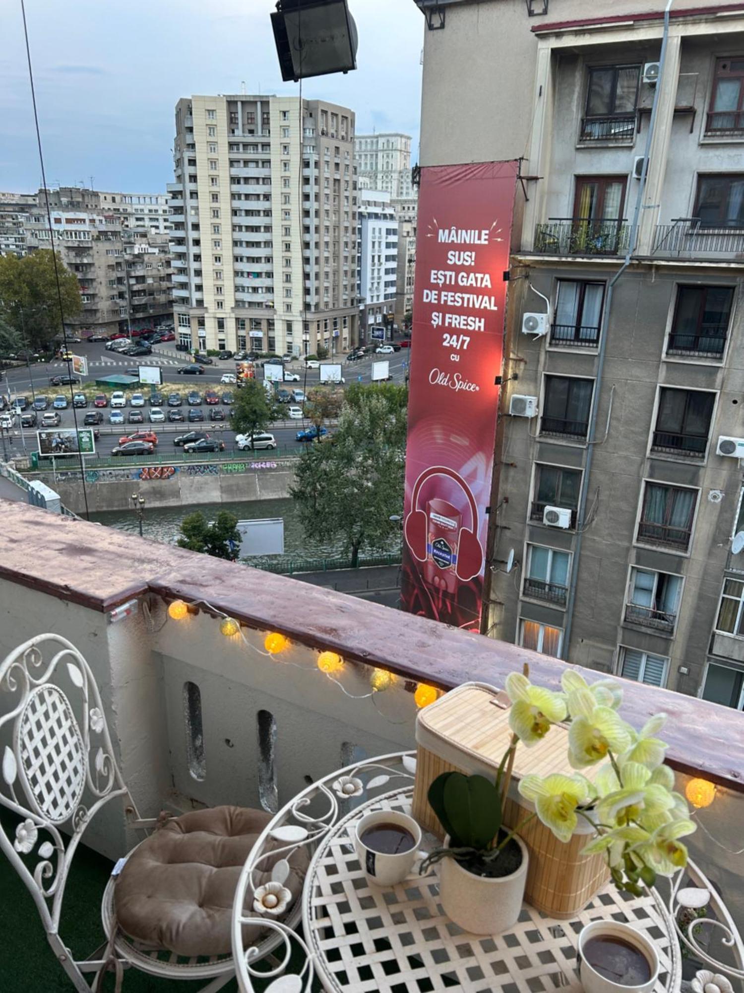 Panoramic Terace Victory Boutique Appartement Boekarest Buitenkant foto